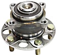 2013 Acura TSX - Rear, Driver and Passenger Side Wheel Hub, 5 Lugs, With Bearing