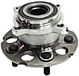 Rear, Driver and Passenger Side Wheel Hub, 5 Lugs, With Bearing