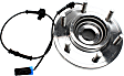 2007 Hummer H3 X - Front Wheel Hub, 6 Lugs, With Bearing, With Sensor
