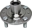 2-Wheel Set Front, Driver and Passenger Side Wheel Hubs, without Bearing, FWD, Non-ABS