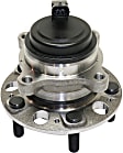 2015 Hyundai Equus Ultimate - Front and Rear, Driver and Passenger Side Wheel Hub, RWD, 5 Lugs, With Bearing, With Sensor