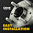 2015 Hyundai Equus Ultimate - Front and Rear, Driver and Passenger Side Wheel Hub, RWD, 5 Lugs, With Bearing, With Sensor