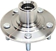 Front, Driver and Passenger Side Wheel Hub, 5 Lugs, Without Bearing, 3.5L, 6Cyl