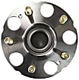 Front and Rear, Driver and Passenger Side Wheel Hub, 5 Lugs, Front - Without Bearing; Rear - With Bearing, 3.5L, 6Cyl