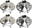 2003 Honda Pilot - Front and Rear Wheel Hub, 5 Lugs, Without Bearing