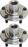 2007 Honda Accord - Front Wheel Hub, Automatic Transaxle, 5 Lugs, Without Bearing