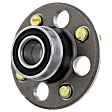 Rear, Driver and Passenger Side Wheel Hub, 4 Lugs, With Bearing