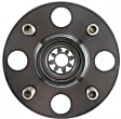 2-Wheel Set Rear, Driver and Passenger Side Wheel Hubs, With Bearing, Naturally Aspirated, SOHC, GAS, With Rear Drum Brakes, Without ABS Brakes