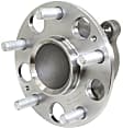 Rear, Driver and Passenger Side Wheel Hub, 5 Lugs, With Bearing