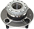 2006 Kia Spectra5 Base - Rear, Driver and Passenger Side Wheel Hub, 4-Wheel ABS, New Body Style, FWD, 4 Lugs, With Bearing