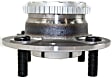 2006 Kia Spectra5 Base - Rear, Driver and Passenger Side Wheel Hub, 4-Wheel ABS, New Body Style, FWD, 4 Lugs, With Bearing