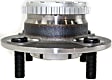2006 Kia Spectra5 Base - Rear, Driver and Passenger Side Wheel Hub, 4-Wheel ABS, New Body Style, FWD, 4 Lugs, With Bearing
