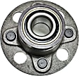 Rear, Driver and Passenger Side Wheel Hub, 4 Lugs, With Bearing
