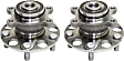 Rear, Driver and Passenger Side Wheel Hub, 5 Lugs, With Bearing, 1.8L, 4Cyl