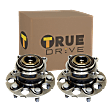 2008 Honda CR-V EX-L - Rear, Driver and Passenger Side Wheel Hub, FWD, 5 Lugs, With Bearing, With Sensor