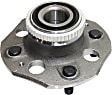 2-Wheel Set Rear, Driver and Passenger Side Wheel Hubs, With Bearing, 50-teeth tone ring; 3.03 in. ABS Tone Ring Diameter, For Models With Rear Disc Brakes, 4-Wheel ABS