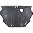 2014 Hyundai Sonata - 2-Piece Kit Front and Rear Engine Splash Shield, For Models Without Sport Suspension,  Includes (1) Bumper Splash Shield and (1) Engine Splash Shield