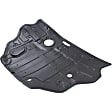 2014 Hyundai Sonata - 2-Piece Kit Front and Rear Engine Splash Shield, For Models Without Sport Suspension,  Includes (1) Bumper Splash Shield and (1) Engine Splash Shield