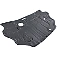 2014 Hyundai Sonata - 2-Piece Kit Front and Rear Engine Splash Shield, For Models Without Sport Suspension,  Includes (1) Bumper Splash Shield and (1) Engine Splash Shield