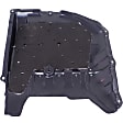Driver and Passenger Side Splash Shields, Floor Pan Under Cover, Front Section, 3.5L Engine