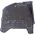 Driver and Passenger Side Splash Shields, Floor Pan Under Cover, Front Section, 3.5L Engine