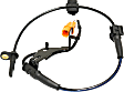 Front, Driver and Passenger Side ABS Speed Sensors