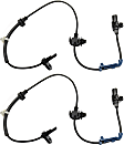 Front, Driver and Passenger Side ABS Speed Sensors, Japan Built Vehicle