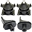 2004-2008 Acura TL - Front, Driver Side, Center Motor Mount, Set of 4