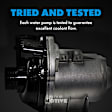 2010 Kia Rio - Water Pump, New, 4 Cyl 1.6L
