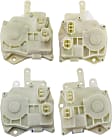 Front and Rear, Driver and Passenger Side Door Lock Actuators, Sedan