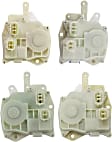 Front and Rear, Driver and Passenger Side Door Lock Actuators, 4-Door