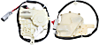 Front, Driver and Passenger Side Door Lock Actuators, Sedan