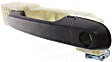 2006-2011 Hyundai Accent - Front, Driver and Passenger Side Textured Black Exterior Door Handle, With Key Hole
