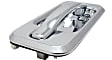 Front and Rear, Driver and Passenger Side Exterior Door Handles, Chrome, Front Driver and Passenger Side - With Key Hole; Rear Driver and Passenger Side - Without Key Hole