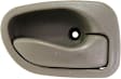 Front or Rear, Driver and Passenger Side Interior Door Handles, Beige, Without Door Lock Hole