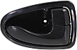 2002 Hyundai Accent - Front or Rear, Driver and Passenger Side Black Interior Door Handle,