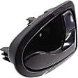 2002 Hyundai Accent - Front or Rear, Driver and Passenger Side Black Interior Door Handle,