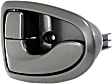 2002 Hyundai Accent L - Front And Rear, Driver Side Gray Interior Door Handle,