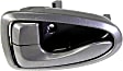 2002 Hyundai Accent L - Front And Rear, Driver Side Gray Interior Door Handle,