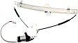 Front and Rear, Driver and Passenger Side Power Window Regulator, With Motor