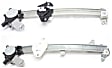 Front And Rear, Passenger Side Power Window Regulator, With Motor