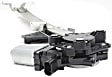 Front And Rear, Passenger Side Power Window Regulator, With Motor