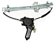 2011 Hyundai Accent - Sedan Front, Driver and Passenger Side Power Window Regulator, With Motor