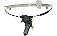 2011 Hyundai Accent - Sedan Front, Driver and Passenger Side Power Window Regulator, With Motor