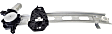 Coupe Front, Driver and Passenger Side Power Window Regulator, With Motor