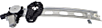 Coupe Front, Driver and Passenger Side Power Window Regulator, With Motor