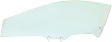 Front, Driver and Passenger Side Door Glasses, Green Tint, 2-Door, Coupe, Replaces NAGS No. FD22688 GTYN, FD22689 GTYN