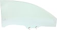 Front, Driver and Passenger Side Door Glasses, Green Tint, 2-Door, Coupe, Replaces NAGS No. FD22688 GTYN, FD22689 GTYN
