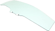 Front, Driver and Passenger Side Door Glasses, Green Tint, 2-Door, Coupe, Replaces NAGS No. FD22688 GTYN, FD22689 GTYN