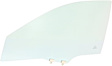 Front, Driver and Passenger Side Door Glasses, Green Tint, Replaces NAGS No. FD23271 GTYN, FD23272 GTYN
